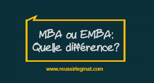 MBA ou EMBA